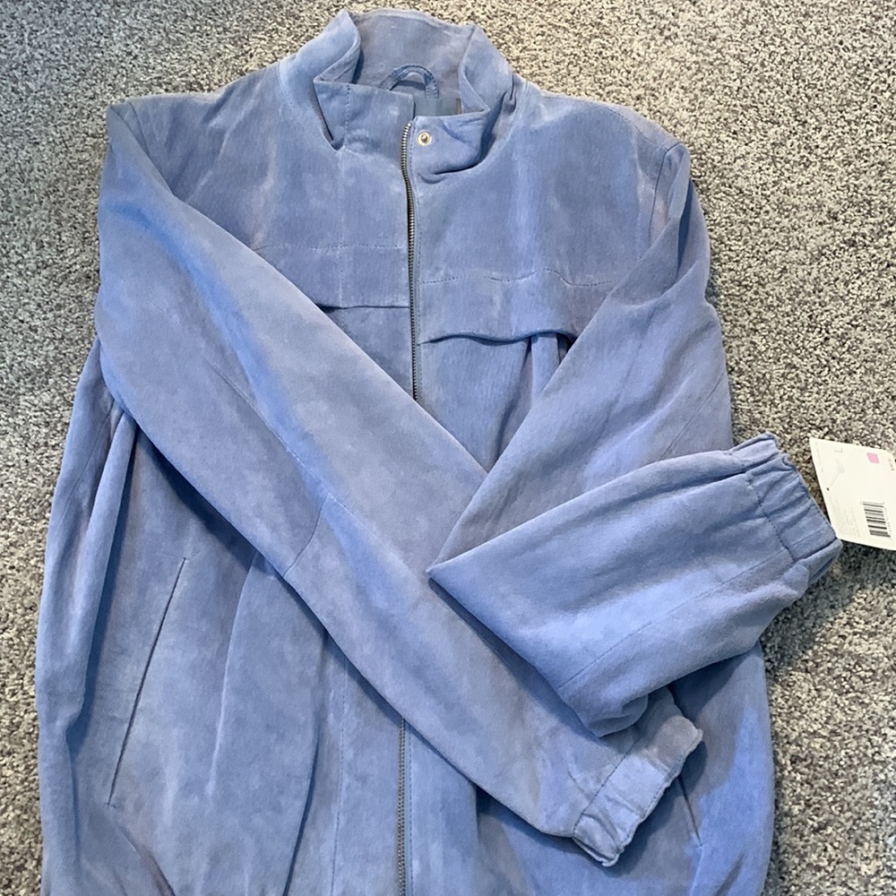 Blue Suede Jacket